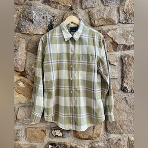 Vintage Liz wear plaid button down women’s medium